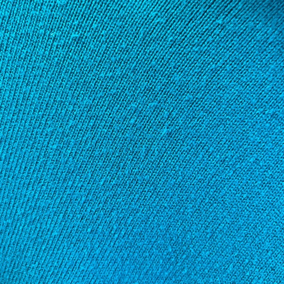 New York & Company 3/4 sleeve teal envelope bottom sweater Womens SZ Small - Picture 4 of 9